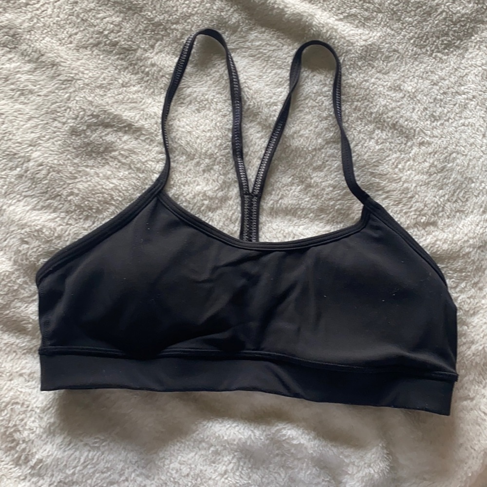 Lululemon black sports bra